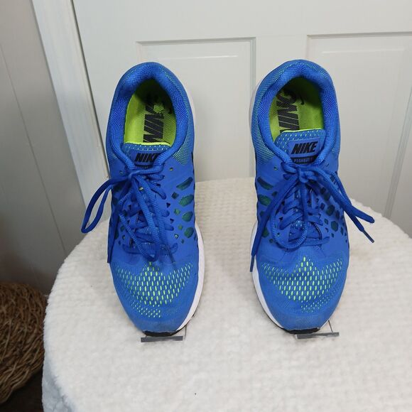 Nike Air Zoom Pegasus 31 Running Shoes Hyper Blue Cobalt/Black-Volt Men's Size 9 - Picture 3 of 16